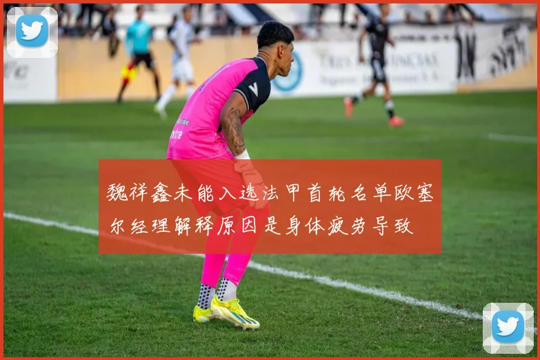 魏祥鑫未能入选法甲首轮名单欧塞尔经理解释原因是身体疲劳导致