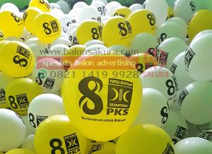 balon kampanye partai pks
